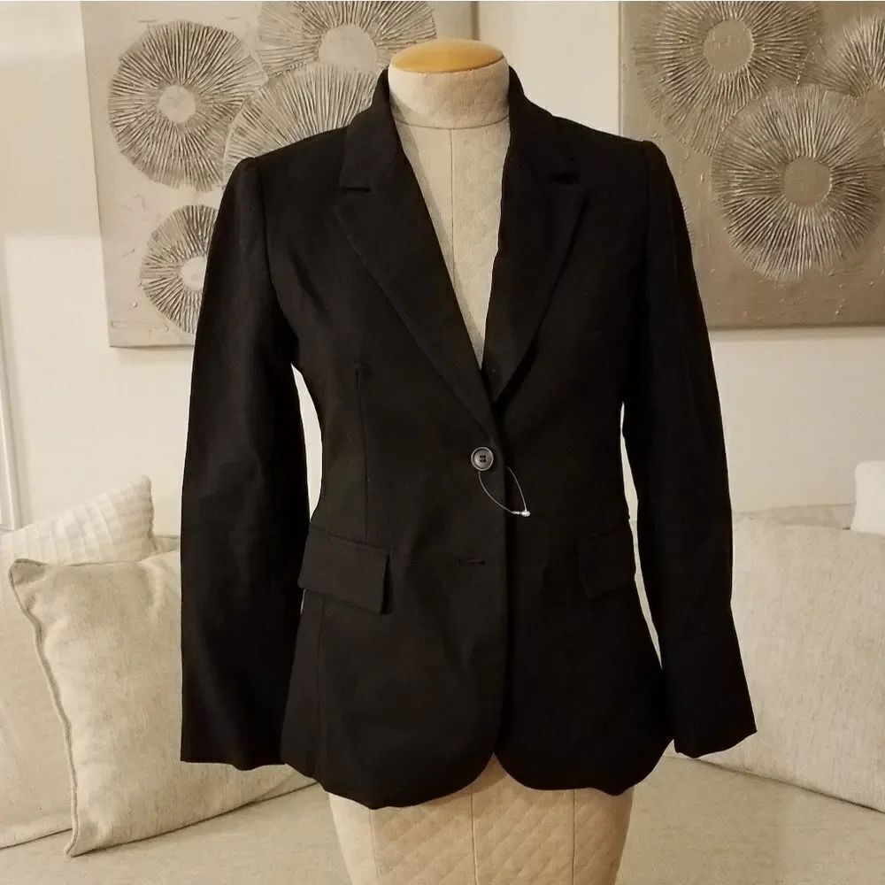 Nordstrom 1901 Original Wool Blazer sz 6 Petite - Picture 2 of 8